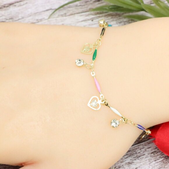 Trendy Bracelet for Girls & Women – Cute, Adjustable & Gift-Ready | MLCRC2037 - Picture 9 of 10